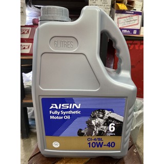 Aisin fully synthetic motor oil CI-4/SL 10w-40