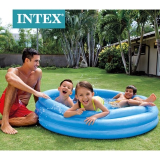 พร้อมส่งจากไทย-INTEX สระน้ำเป่าลม ทรงกลม3ชั้น --รหัส59416