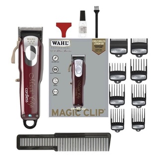 ของแท้ Wahl Magic Clip ปัตตาเลี่ยนตัดผม ไร้สาย แบตเตอรี่ Fa Thai สามารถใช้สําหรับการตัด จาง และแกะสลักได้