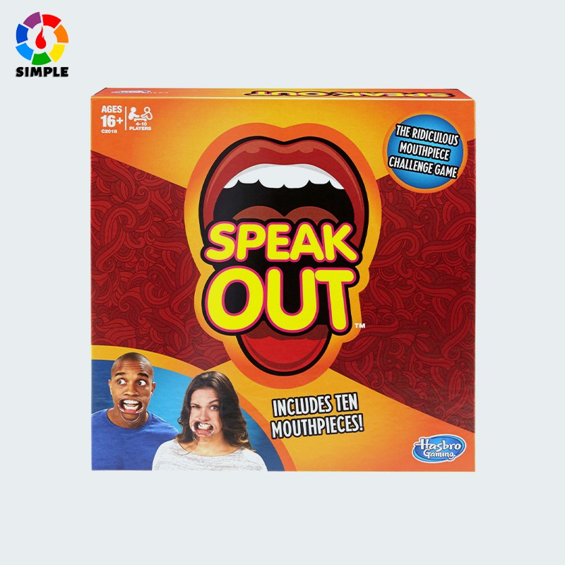 Hasbro Speak Out Game Board Game Shopee Thailand