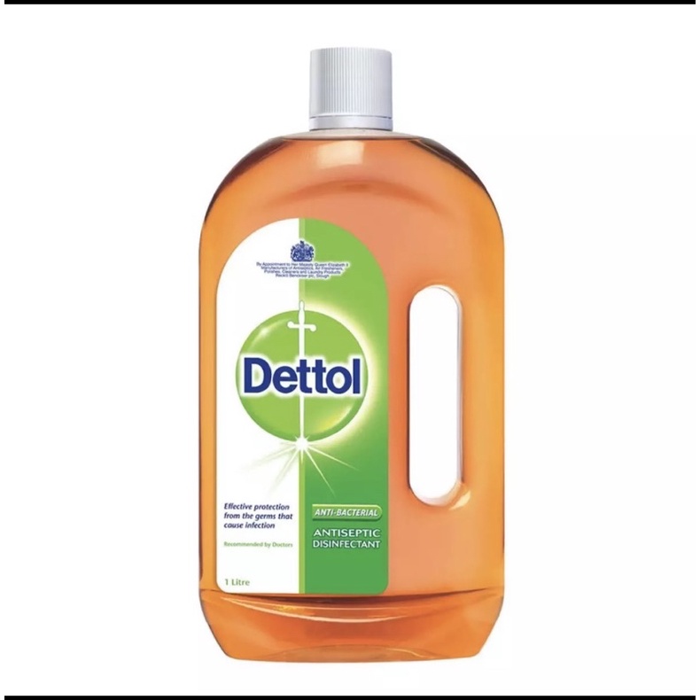 Dettol (เดทตอล) น้ำยาทำความสะอาด รุ่นมงกุฎ ขนาด 1 ลิตร