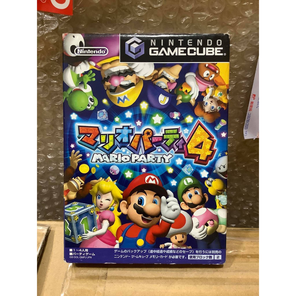 แผ่นแท้ [GC] [0006] Mario Party 4 (DOL-P-GMPJ) Ganecube Game cube