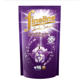 ไฟน์ไลน์ดีลักซ์เพอร์ฟูมผลิตภัณฑ์ซักผ้าสูตรเข้มข้นสีม่วง 700มล.Fineline Deluxe Perfume Concentrated Fabric Detergent Purp