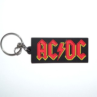 พวงกุญแจยาง ACDC rock ACDC