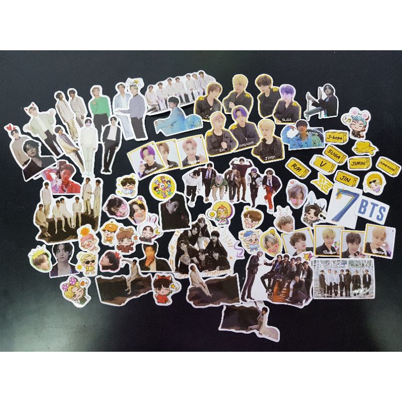 *พร้อมส่ง* สติ๊กเกอร์ Kpop Sticker BTS Shopee Thailand
