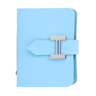 MiStyles  กระเป๋าใส่บัตรเครดิต Just Super 1123 - สีฟ้า Top Fashion Credit Card Wallet Holder Just Super 1123