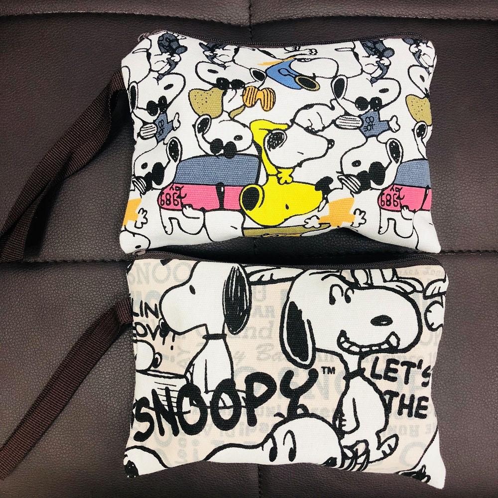กระเป๋าใส่เครื่องสําอางลายการ์ตูน Snoopy