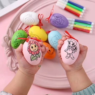 5 ชิ้น / เซต ระบายสีไข่ เมจิก ปากกาสี DIY ศิลปะ เด็ก ของขวัญ ไข่อีสเตอร์ งานฝีมือ ของเล่นเพื่อการศึกษา