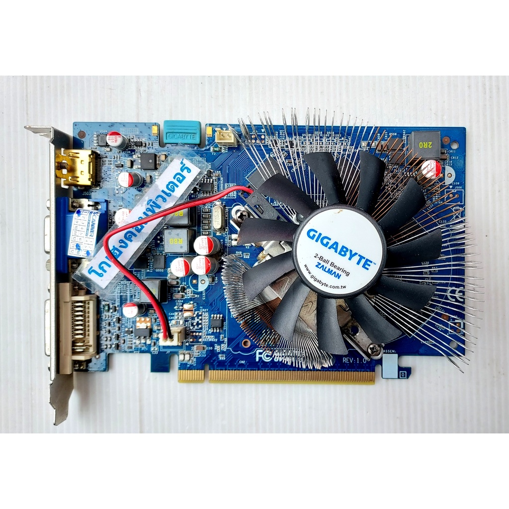 การ์ดจอ NVIDIA GeForce 9500GT 512mb DDR2 128Bit มือสองสภาพสวยๆ