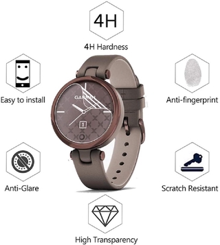 (2 ชิ้น) ฟิล์มใสป้องกันรอยขีดข่วนหน้าจอ TPU สําหรับ Garmin Lily Screen