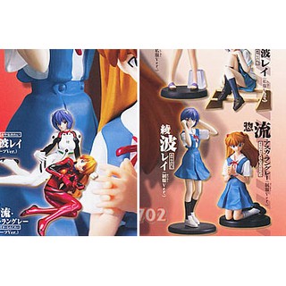 (แท้/กาชาปอง/มือ1,2) Bandai - HGIF Evangelion Special Edition AyaNami Rei,Asuka Gashapon โมเดล อีวา