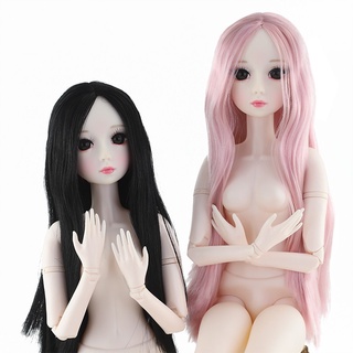 ตุ๊กตาผิวขาว 22 ข้อต่อ ขยับได้ ขนาด 60 ซม. 1/3 Bjd DIY สําหรับเด็กผู้หญิง