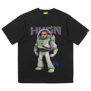 Wf เสื้อยืดคอกลม แขนสั้น พิมพ์ลายรถบัส Lightyear แฟชั่นฤดูร้อน สําหรับผู้ชาย และผู้หญิง