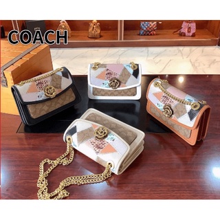 2021 กระเป๋า COACH เก้าสีใหม่, กระเป๋าสะพายและกระเป๋า crossbody, กระเป๋าถือ, กระเป๋าสี่เหลี่ยมเล็ก ๆ , กระเป๋าสบาย ๆ