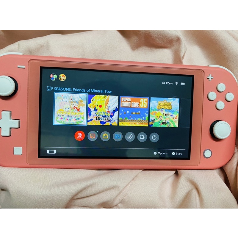 Nintendo Switch Lite #มือสอง สี Coral