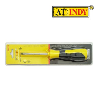 AT INDY Knockable Screwdriver Standard Tips TPR Handle ไขควงปากแบน (ด้ามตอกได้) AB223,AB244,AB265,AB326