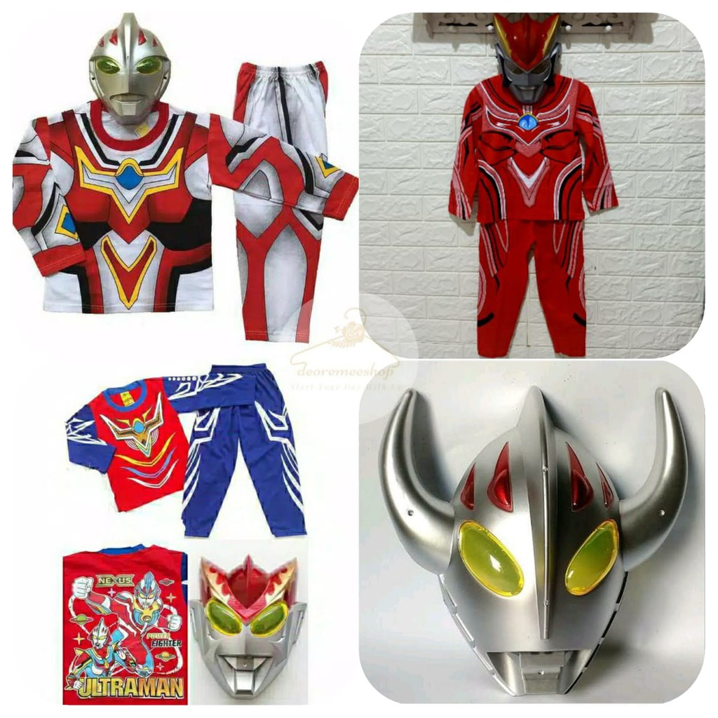 เสื้อผ้าเครื่องแต่งกายเด็ก Ultraman go/ginga/zero