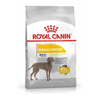 Royal Canin Maxi Dermacomfort(อาหารสุนัขแบบเม็ด สำหรับสุนัขพันธุ์ใหญ่ผิวแพ้ง่าย) 10kg