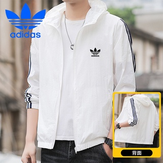 Adidas เสื้อแจ็กเก็ต ป้องกันแดด ระบายอากาศ แบบแห้งเร็ว เหมาะกับฤดูร้อน สําหรับเล่นกีฬาตกปลา 2022