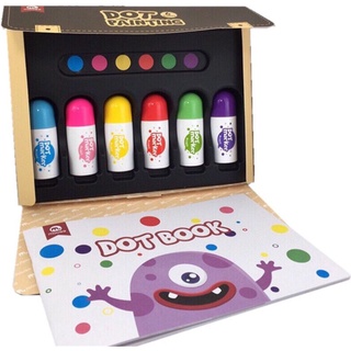 #ชุดระบายสี Dot Maker 6 สี แบรนด์ Mobee #ระบายสี #toys #ของเล่น