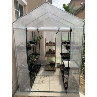 โรงเรือนปลูกพืช โรงเรือนแคตตัส โรงเรือนปลูกผัก Mini Greenhouse รุ่น MS-GR