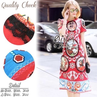 Sweet Red Beauty Vintage Dress