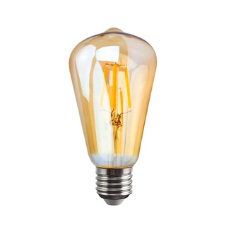 หลอดไฟ LED EVE FILAMENT ADISON-48 4 วัตต์ WARMWHITE E27 สีเหลือง