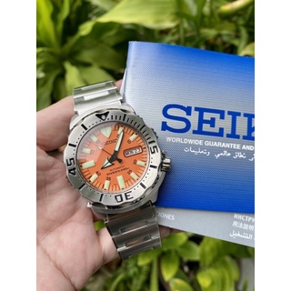 นาฬิกา Seiko monster orang gen 1  หลังยิงทราย