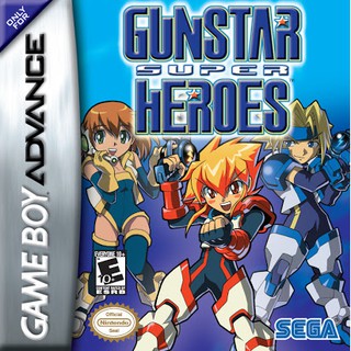 ตลับ GBA Gunstar Super Heroes ตลับผลิตใหม่ ระบบ เซฟ ไอซี ไม่ใช้ถ่าน