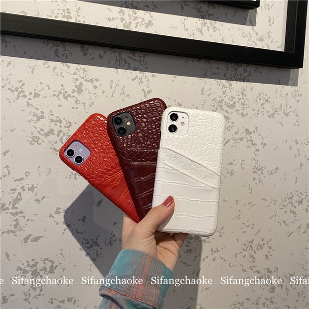 เคสโทรศัพท์มือถือ ลายหนังจระเข้ สําหรับ Iphone 14 14 pro 14 pro Max 13 mini 11 pro Max Xs Xsmax Xr 6 7 8Plus - รูปที่ 2