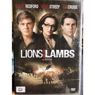 DVD : Lions for Lambs (2007) ปมซ่อนเร้น โลกสะพรึง " Robert Redford, Meryl Streep, Tom Cruise "