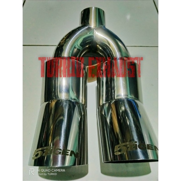 5zigen BRANCH RACING MOTORCYCLE EXHAUST สําหรับรถยนต์ทุกประเภท