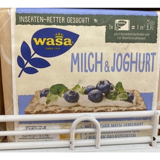 Wasa Milch &amp; Joghurt 230 G. Wasa Mjolk ขนมปังกรอบ ( ตรา วาซา ) เอ็มโจ้ค