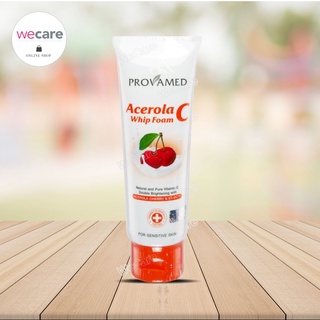 Provamed Acerola C Whip Foam 80กรัม โปรวาเมด อะเซโรลา โฟม ทำความสะอาดผิวหน้า