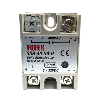 SSR-40DA-H   IN 3-32V. OUT 90-480VAC 40A