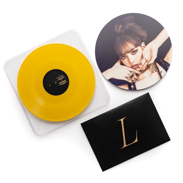 LISA LALISA GOLD VINYL LP [SPECIAL LIMITED EDITION] แผ่นเสียง สีทอง