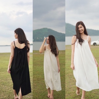 ✨โค้ดลด 25% โค้ด"WWXBZF" ✨Jomie Dress 🌻อกได้ถึง46 นิ้วมีซับในยาวไม่บางน้า