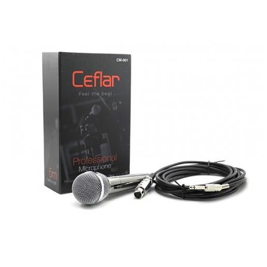 CM-001 Ceflar Microphone ไมค์โครโฟน  (สีดำ) ส่งฟรี