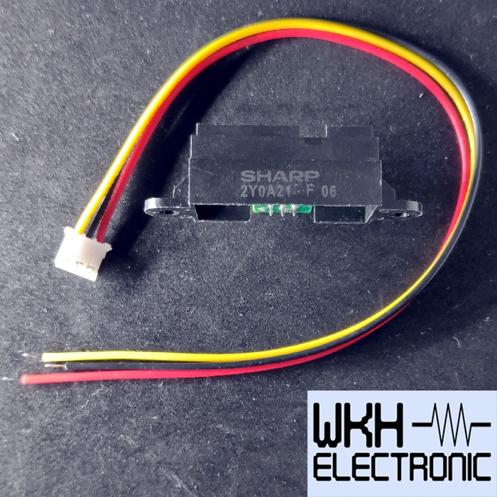 ต้นฉบับ IR GP2Y0A21YK0F GP2Y0A21 ANALOG SENSOR DISTANCE 10 ถึง 80 ซม.