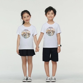 👧👦 เสื้อยืด cute cute สมวัยสดใสใส่สบายมาก ราคาถูกสุด💲 สำหรับเด็กชาย-เด็กหญิง ⚡ H-312