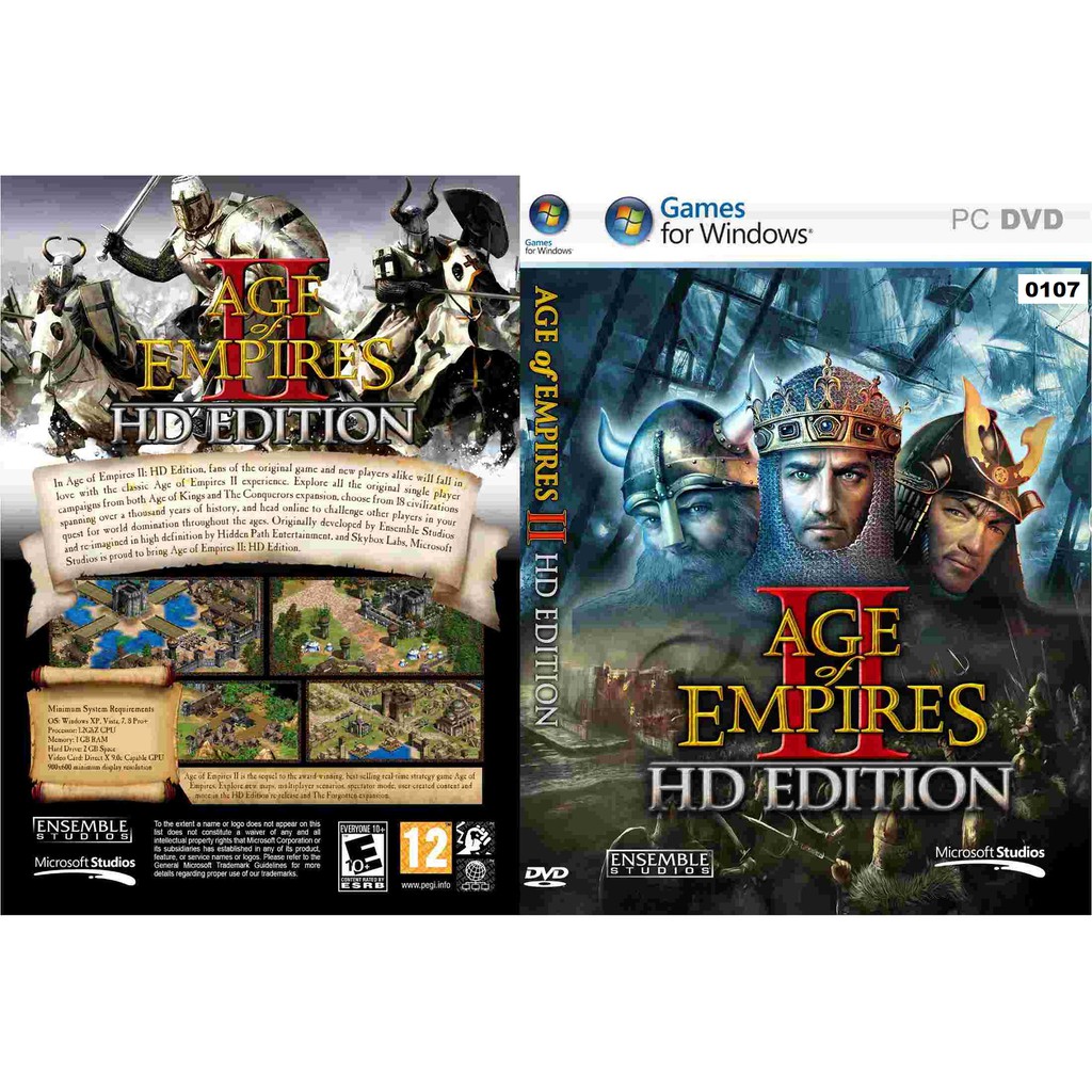 (ดีวีดี PC) Age Of Empires 2 HD Edition