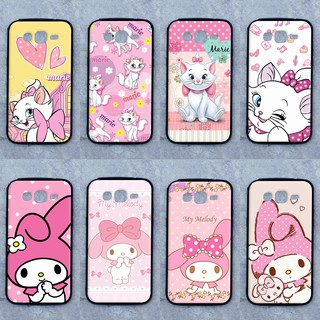 เคส Samsung Grand 2 ลายแมวมารี-เมโลดี้ ขอบนิ่มหลังแข็ง เคสมือเคสโทรศัพท์ Case เคส Tมหลังแข็ง ไม่ขูดตัวเครื่อง ไม่กัดขอบ