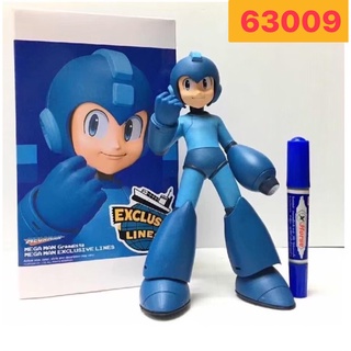 Mega Toys Model Rockman โมเดล ร็อคแมน Mega Man From Grandista ของเล่น ตั้งโชว์ งานแกรนดิสต้า งาน Grad A สูง 22 cm