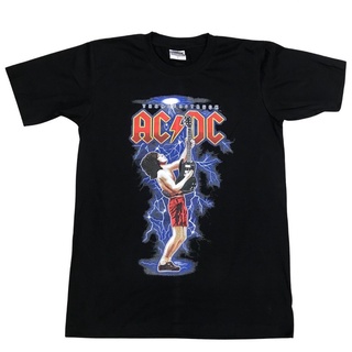 T-shirt  AC024 เสื้อวงร็อค ACDC เอซีดีซี เสื้อวง เสื้อยืดเอซีดีซี เสื้อวินเทจS-5XL