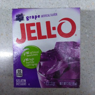 Jello Grape 85g เจลโล่องุ่น 85 ก