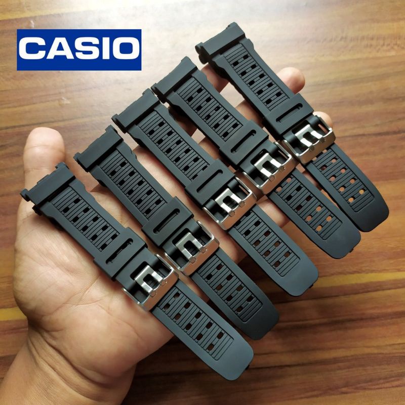 Hitam Casio G shock MUDMAN G9000 G-9000 สายนาฬิกาข้อมือ สีดํา