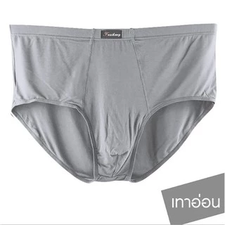 กางเกงในชายไซส์ใหญ่ 5XL-8XL ทรง Brief ขาเว้า ผ้าคอตตอนเนื้อดี ยืดหยุ่นได้เยอะ ใส่สบาย ไม่ร้อน