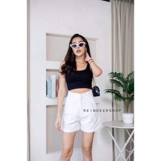 Alison high-waist กางเกงขาสั้น เอวสูงรุ่นใหม่