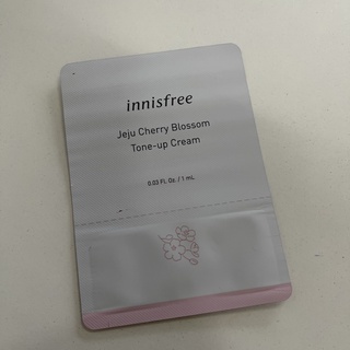 (พร้อมส่ง) TESTER-เทสเตอร์ innisfree jeju cherry blossom tone-up cream 1 ml