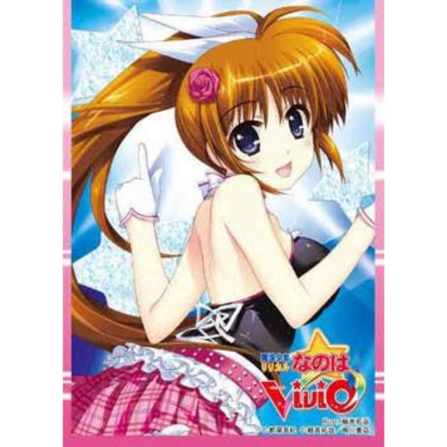 ปลอก​ใส่การ์ด​ลาย​ Anime​ สาวน้อยจอมเวท นาโนฮะ วิวิด​ "Nanoha​ Takamachi"